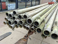 Irrigation pipes  Beregeningsbuizen 32 stuks 6 meter lang