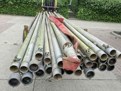 Irrigation pipes  Beregeningsbuizen 32 stuks 6 meter lang