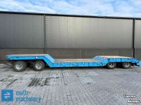 Low loader / Semi trailer Nooteboom Nooteboom 4-asser kuipdieplader met ontheffing!