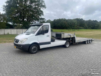 Truck Mercedes Benz BE-COMBI TREKKER + OPLEGGER