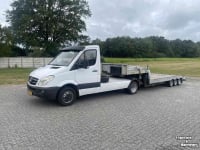 Truck Mercedes Benz BE-COMBI TREKKER + OPLEGGER