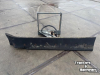 Rubber yard scraper Weidemann hydr. voerschuif 1800 mm