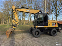 Excavator mobile Caterpillar m313d Mobiele kraan