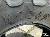 Wheels, Tyres, Rims & Dual spacers BKT 480/70R34