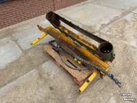 Flail mower Herder Transportband 150 afvoerband