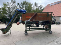 Sorting machine Schouten AS 80 met afvoerbanden 80x100 xeven