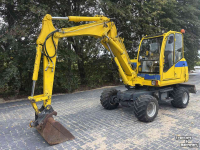 Excavator  Wacker neuson 6502 mobiele kraan