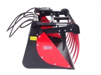 Silage Grabbucket / Grabfork Qmac Krokodillenbak Pelikaanbak Pelikaangrijper 1.50 m
