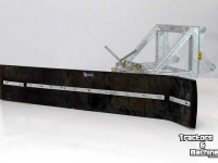 Rubber yard scraper Qmac Modulo Gummischiebers für Hof 270cm mit Schaef Anbau