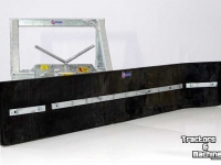 Rubber yard scraper Qmac Modulo Gummischiebers für Hof 270cm mit Schaef Anbau