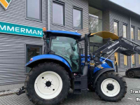 Tractor New Holland T6.145 EC + NH TL 740 voorlader / frontlader