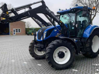 Tractor New Holland T6.145 EC + NH TL 740 voorlader / frontlader