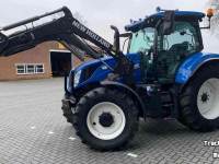Tractor New Holland T6.145 EC + NH TL 740 voorlader / frontlader