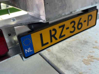 Dumptrailer Zocon ZO45 kipper met kenteken