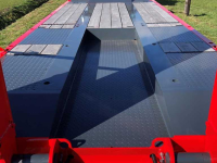 Low loader / Semi trailer  Twente Trailer 4 asser Dieplader Nieuw