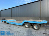 Low loader / Semi trailer Nooteboom 4-asser kuipdieplader met ontheffing! Volledig gestraald en gespoten in 2020
