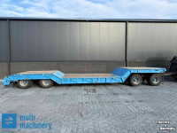 Low loader / Semi trailer Nooteboom 4-asser kuipdieplader met ontheffing! Volledig gestraald en gespoten in 2020