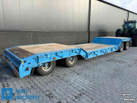 Low loader / Semi trailer Nooteboom 4-asser kuipdieplader met ontheffing! Volledig gestraald en gespoten in 2020