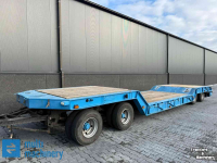 Low loader / Semi trailer Nooteboom 4-asser kuipdieplader met ontheffing! Volledig gestraald en gespoten in 2020