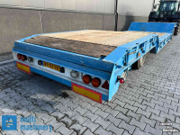 Low loader / Semi trailer Nooteboom 4-asser kuipdieplader met ontheffing! Volledig gestraald en gespoten in 2020