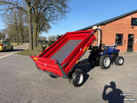 Earth- / Sand-dumper  Garmech Trailer 2500kg - Enkelasser Kipwagen