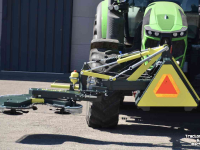 Mowing arm with rotary mower Hofstede Maaier rondom palen