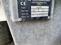 Slurry tank Jako 10 m3 met Slootsmid sk620