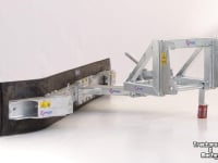 Rubber yard scraper Qmac 240 MECH+HOEK MET GIANT AANSLUITING