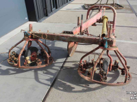 Tedder Kemper HT2 harkschudder combi cirkelschudder cirkelhark (zoals PZ Strela)