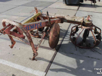Tedder Kemper HT2 harkschudder combi cirkelschudder cirkelhark (zoals PZ Strela)
