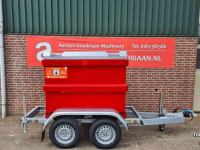 Other agricultural transport equipment and accessories  Snelverkeer tankwagen geremd - IBC op tandemas