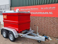 Other agricultural transport equipment and accessories  Snelverkeer tankwagen geremd - IBC op tandemas