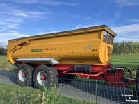 Dumptrailer Jako Tiger 150 landbouwkipper, bollenkipper, silagekipper