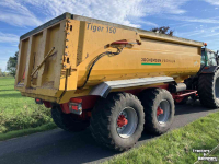 Dumptrailer Jako Tiger 150 landbouwkipper, bollenkipper, silagekipper