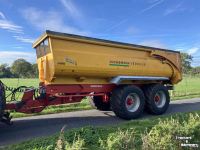 Dumptrailer Jako Tiger 150 landbouwkipper, bollenkipper, silagekipper