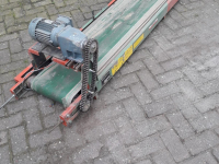 Conveyor De Lignie Vlakke band 1770x400 TRANSPORTBAND VLAKKE BAND FLAT BELT CONVEYOR BELT FLACHBAND FÖRDERBAND