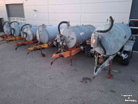 Slurry tank  Diverse Mesttanken 5 tot 8,5 kuub