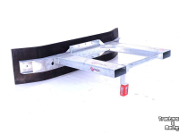 Rubber yard scraper Qmac 270 SCHUIF VAST LEPELINSTEEK