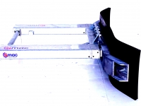 Manure scraper Qmac Modulo Rubber manure scraper 270cm hookup palletforks