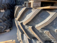 Wheels, Tyres, Rims & Dual spacers Trelleborg 600/65R38 en 480/65R24 TM800 NIEUW!