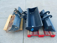 Excavator buckets GP Opschoonbak slotenbak