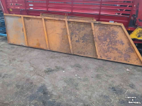 Dumptrailer Veenhuis Opzetschotten kipper dumper kieper veenhuis