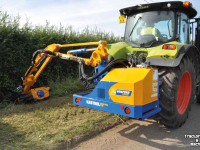 Mowing arm with flailmower Bomford Kestrel EVO S 5.0 VFA + ProTrim 1,2 klepelmaaier