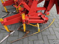 Inter-row cultivator Broekema 6 rij á 75cm gewasgeleide schoffel Van Dijk Rosko mäis