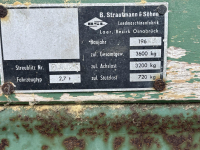 Manure spreader Strautmann STRAUTMAN 2.7 TON MESTVERSPREIDER