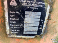 Clamshell buckets Atlas Knijperbak 40 en/of 60cm grondknijper hangende knijper grijperbak hydraulische rotator
