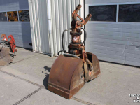 Clamshell buckets Atlas Knijperbak 40 en/of 60cm grondknijper hangende knijper grijperbak hydraulische rotator