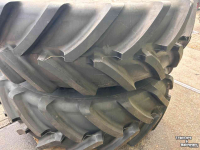 Wheels, Tyres, Rims & Dual spacers Michelin 650/65R42 en 540/65R30 op FENDT velgen