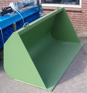 Front-end loader  Grondbakken, volumebakken