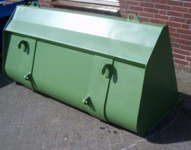 Front-end loader  Grondbakken, volumebakken